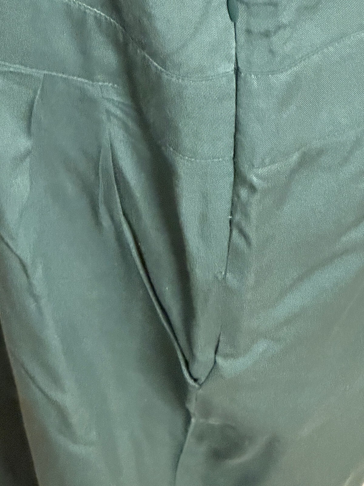 BB Dakota green sleeveless scoop neck tapered leg jumpsuit Size 10 minimalist