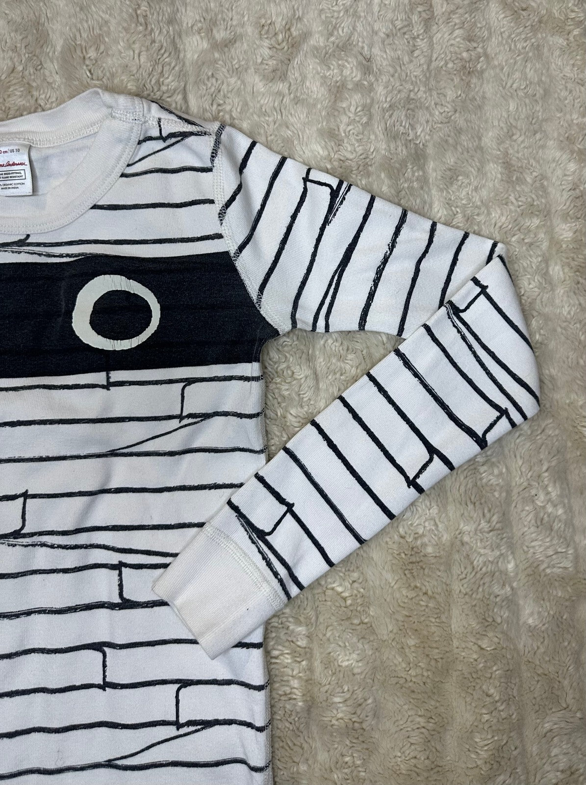 Hanna Andersson Mummy long sleeve 100% organic cotton pajama top 140cm/ Youth 10
