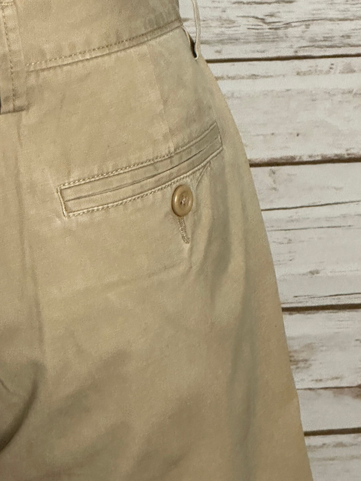 J.Crew Rivington khaki 100% cotton chino shorts Size 30 preppy old money classic