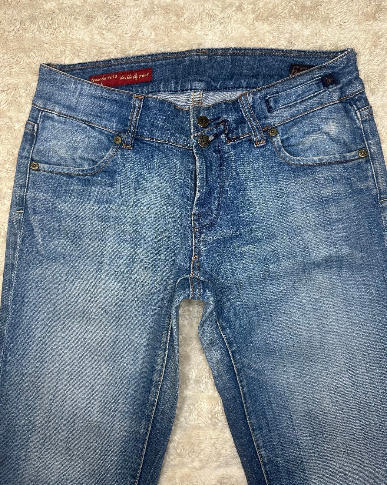 Citizens of Humanity Ingrid 'Traveler #072' medium wash bootcut denim jeans Y2K