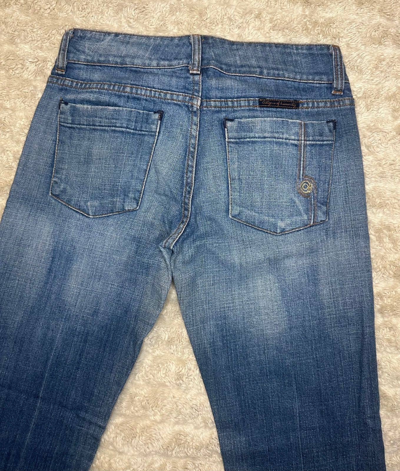 Citizens of Humanity Ingrid 'Traveler #072' medium wash bootcut denim jeans Y2K