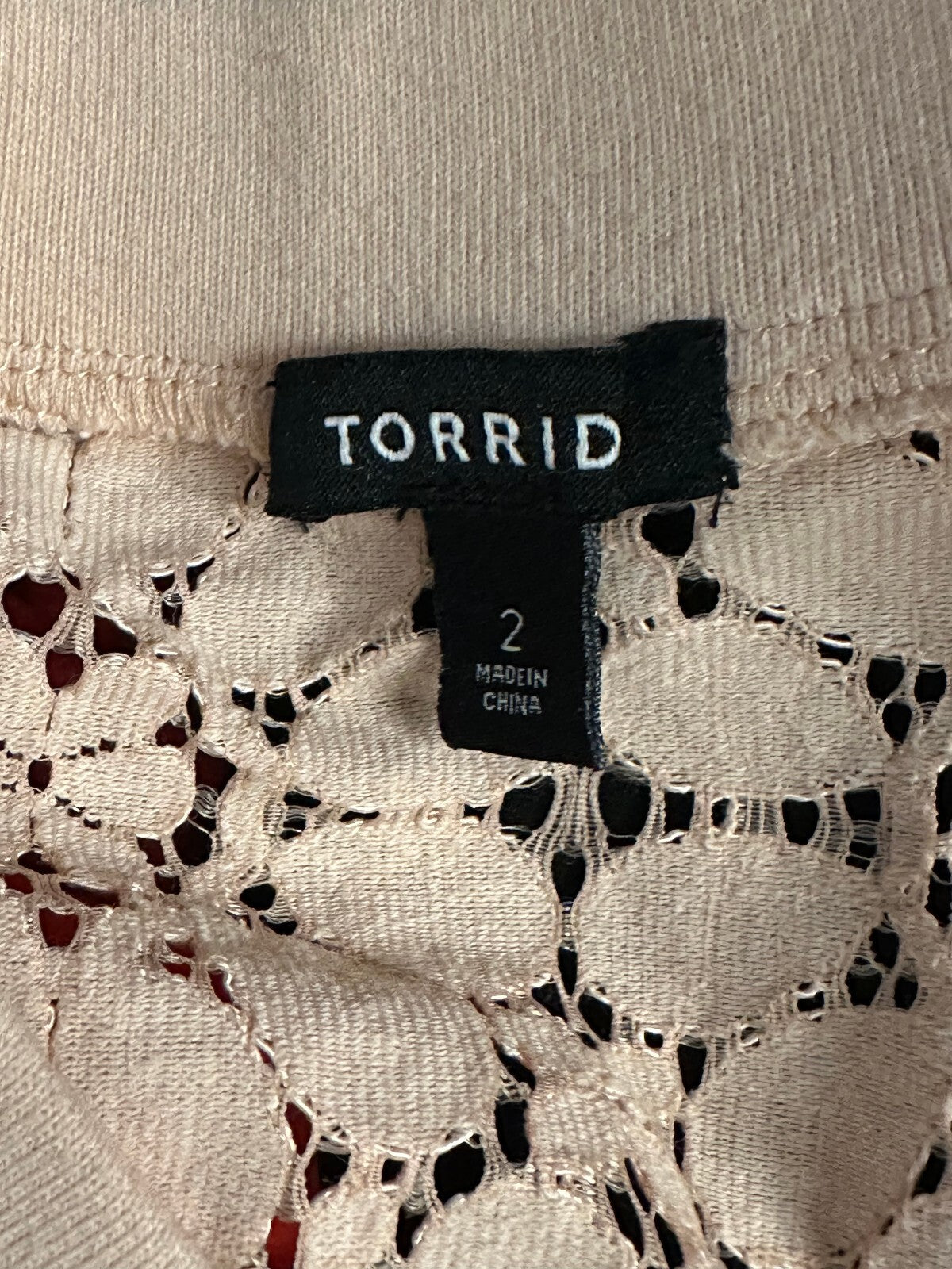 Torrid blush floral lace long sleeve full zip semi-sheer bomber jacket Size 2/2X
