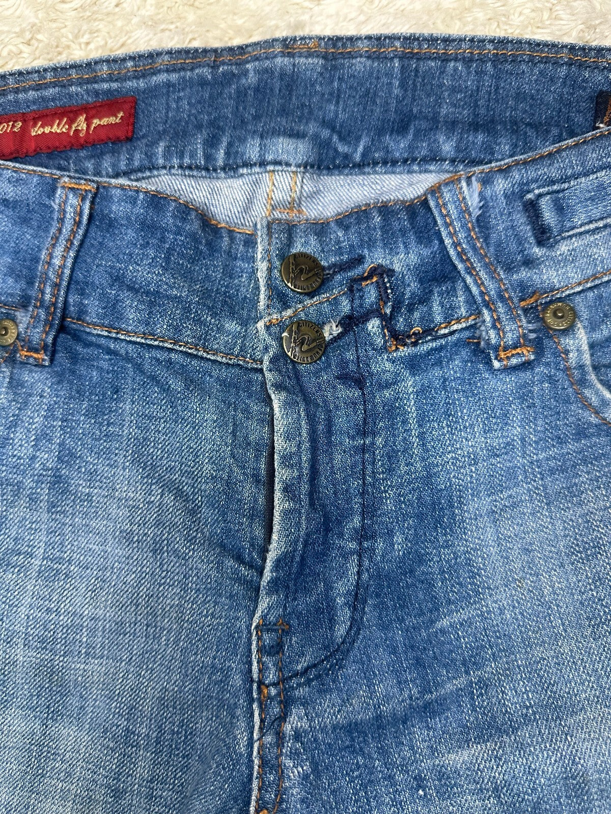 Citizens of Humanity Ingrid 'Traveler #072' medium wash bootcut denim jeans Y2K