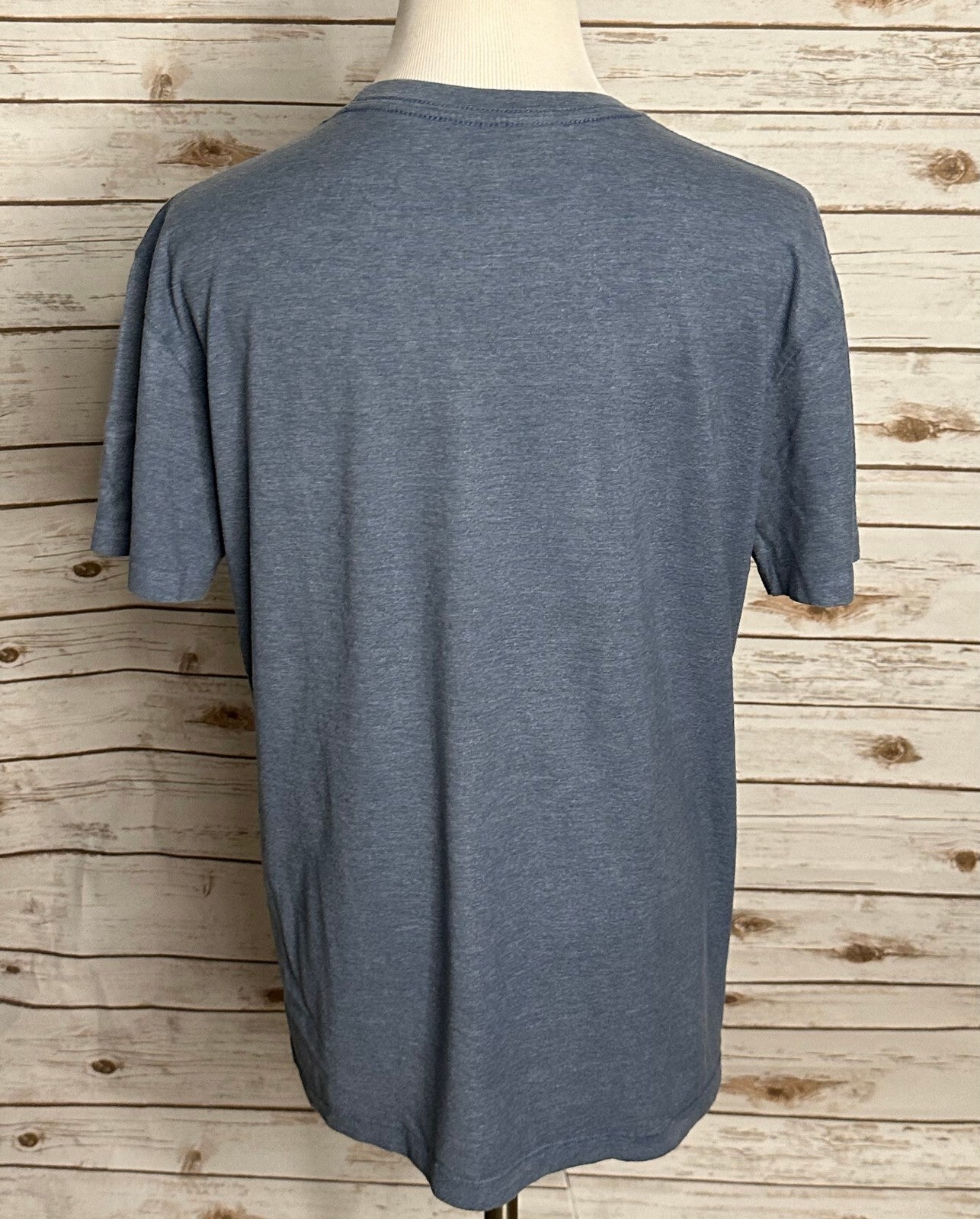 Denim & Supply Ralph Lauren heather blue short sleeve graphic tee Medium