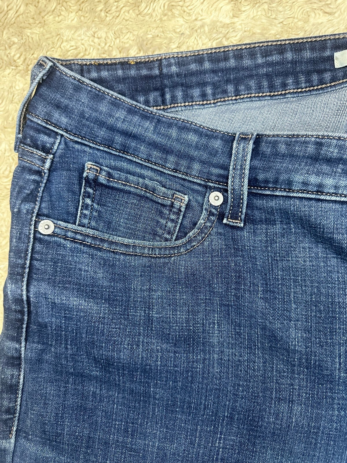 Levi's 415 Classic Boot medium wash bootcut stretch denim jeans 16W Western