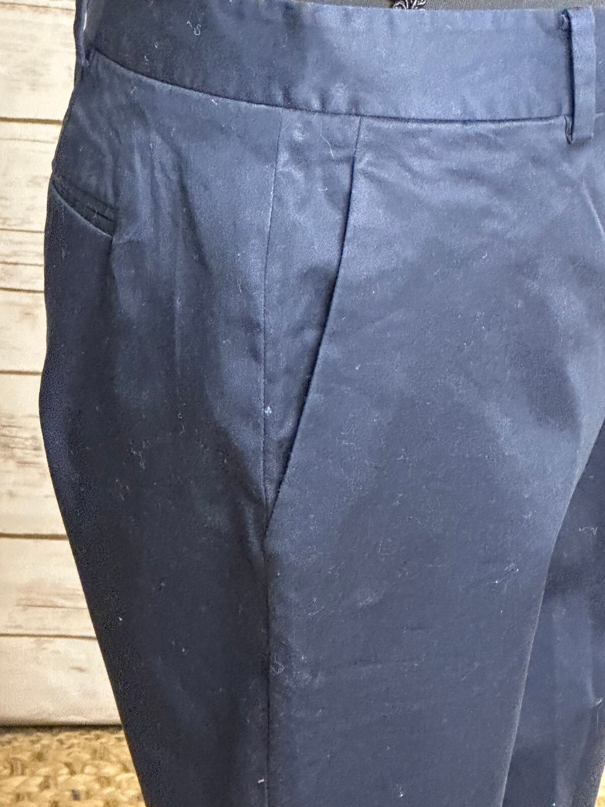 Brooks Brothers navy tailored cotton bermuda shorts 4P quiet luxury old money