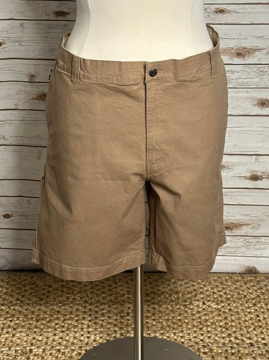 Columbia khaki Regular Fit utility cargo hiking shorts Size 48 gorpcore outdoor
