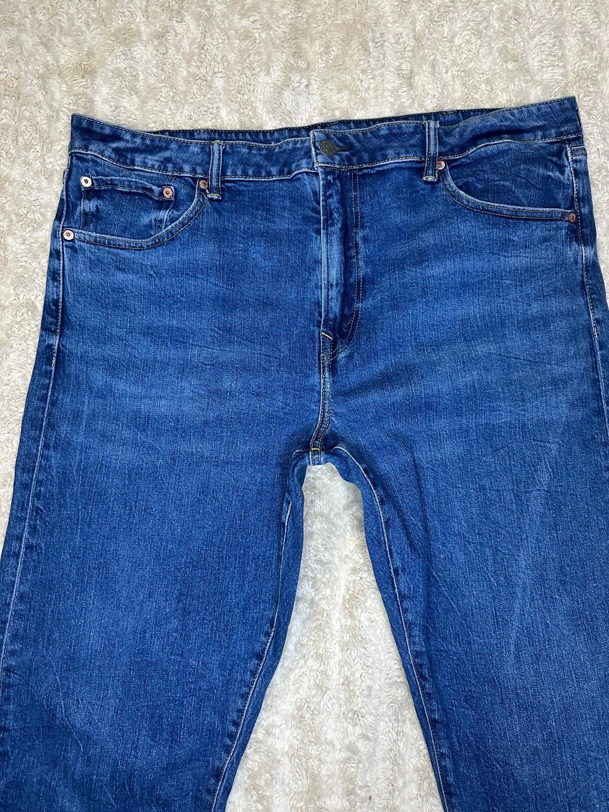American Eagle Original Straight AirFlex+ medium wash denim jeans 40x32