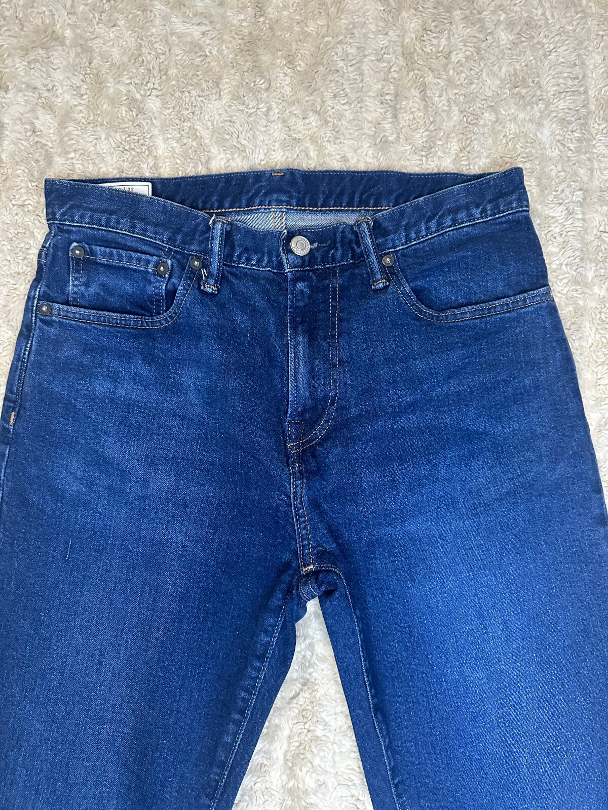 GAP Straight Gapflex medium wash straight leg denim jeans Size 30x32 normcore