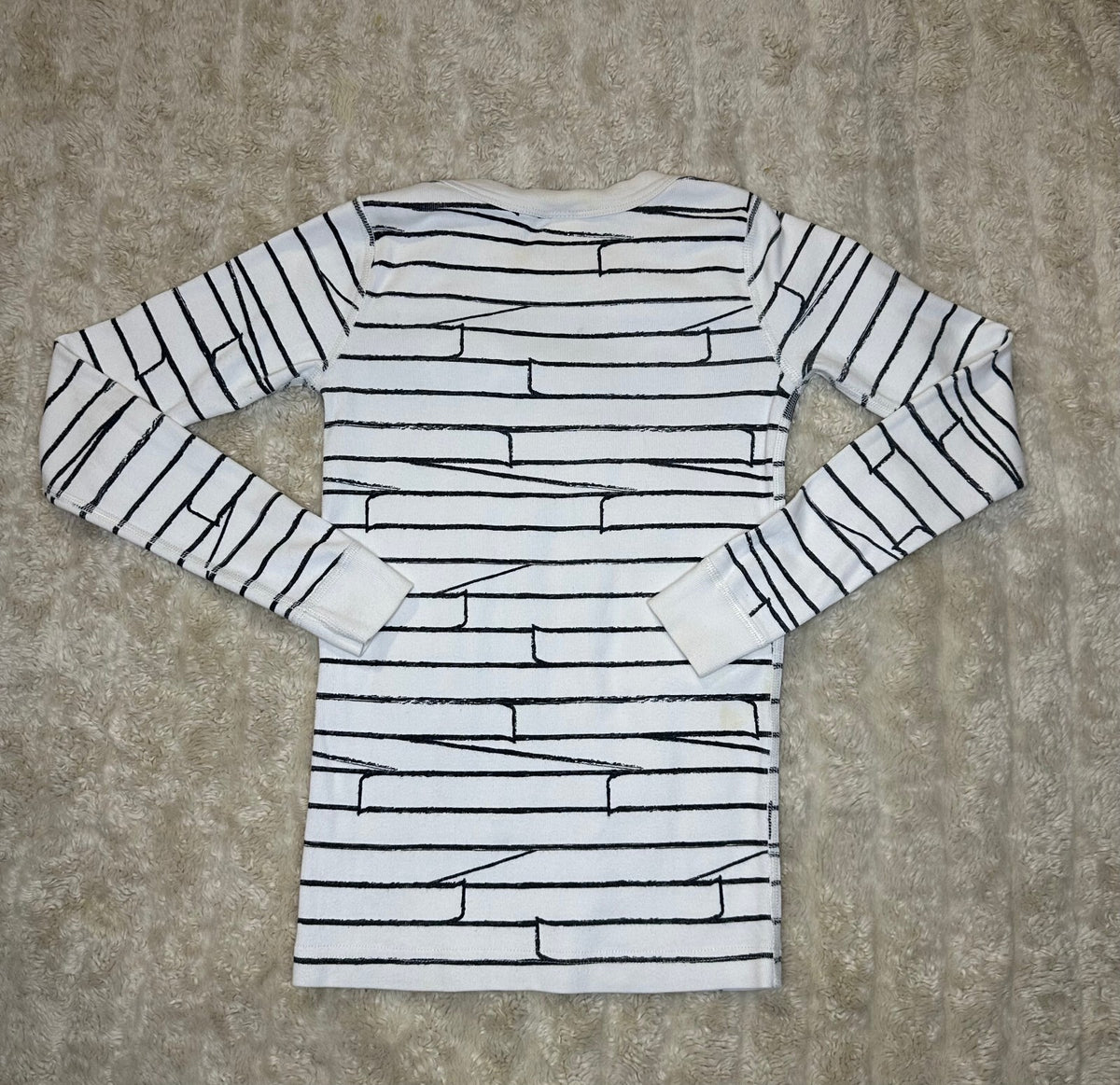 Hanna Andersson Mummy long sleeve 100% organic cotton pajama top 140cm/ Youth 10