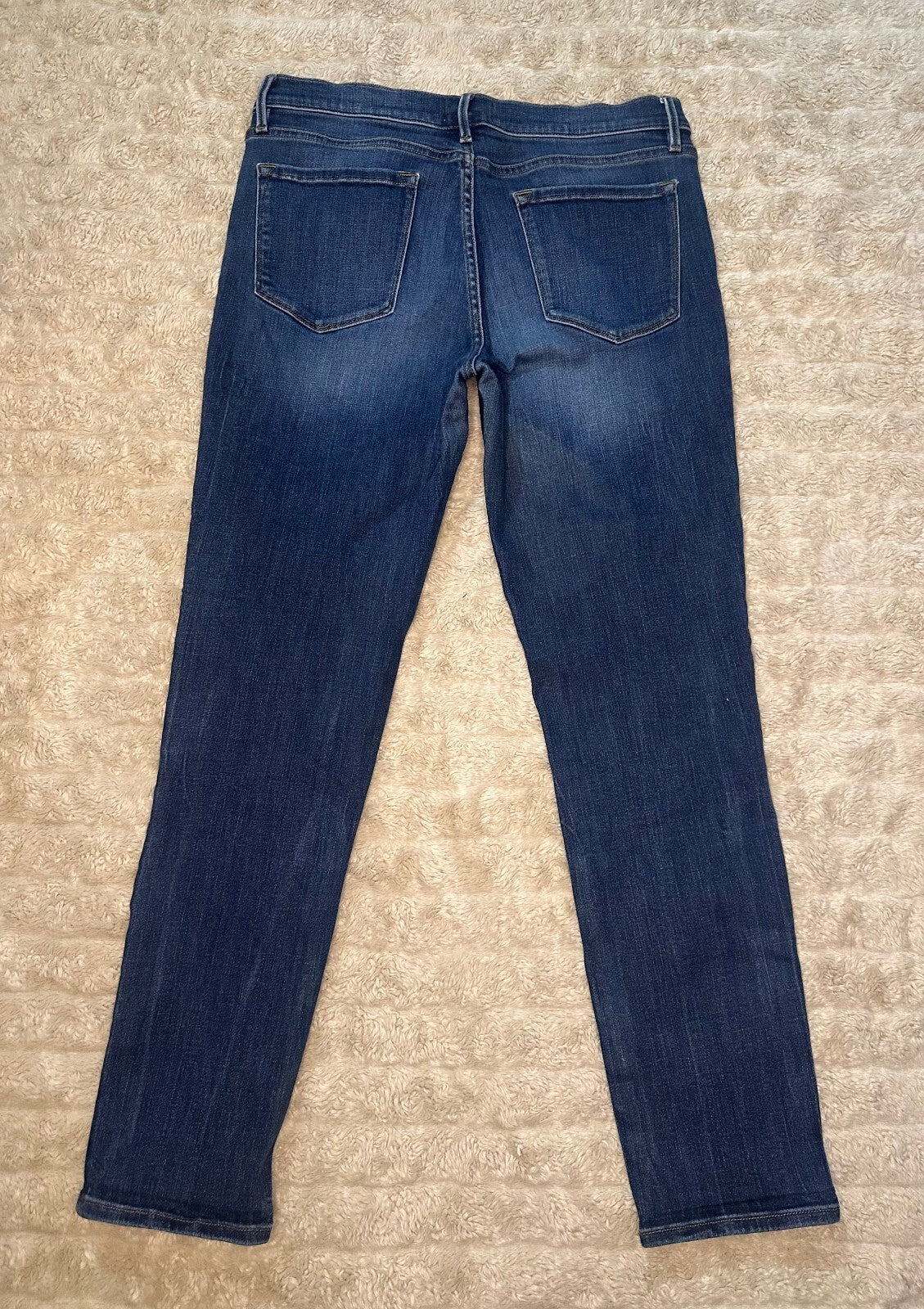Frame Le Garcon Florence wash slim straight stretch denim jeans 29 French Girl