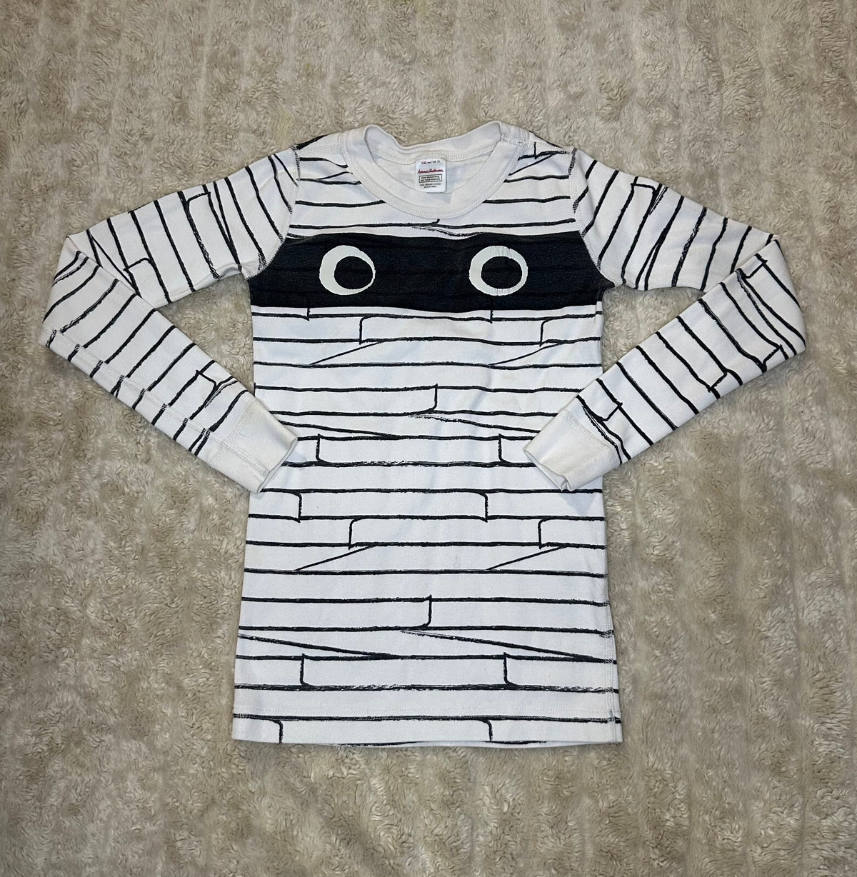 Hanna Andersson Mummy long sleeve 100% organic cotton pajama top 140cm/ Youth 10