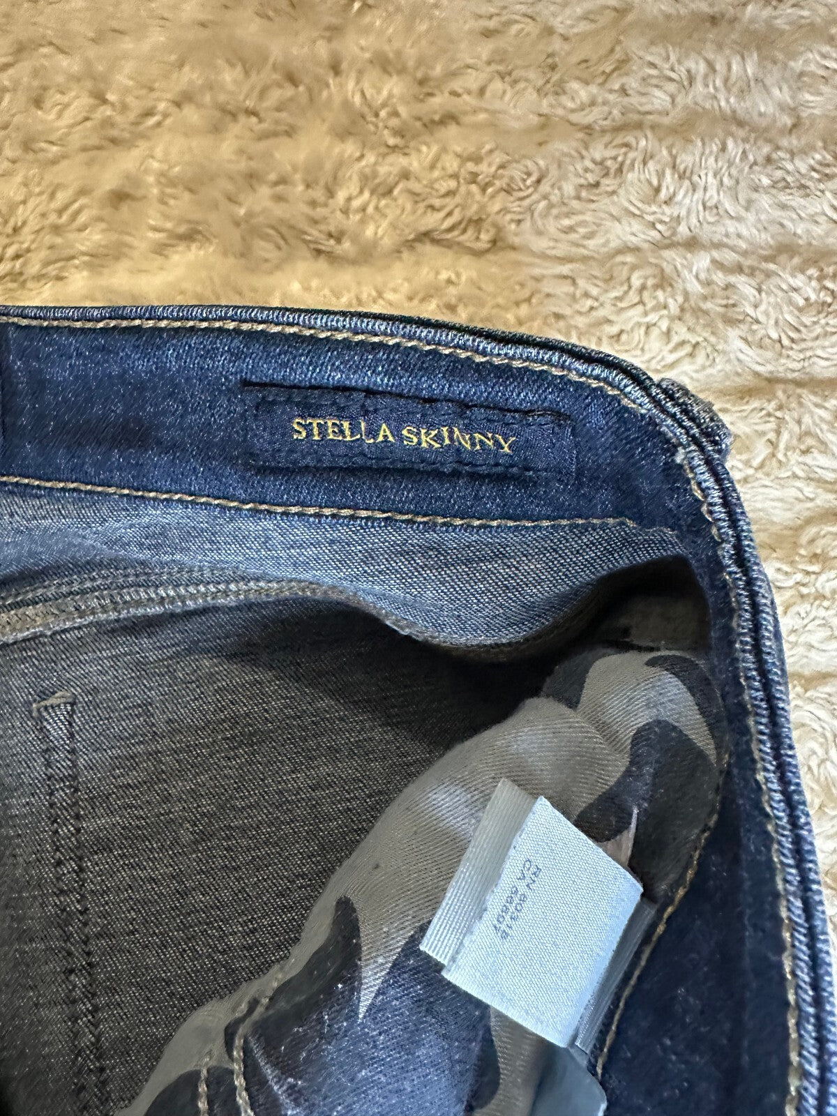 Lucky Brand Stella Skinny dark wash low rise stretch denim jeans Size 6/28 Y2K
