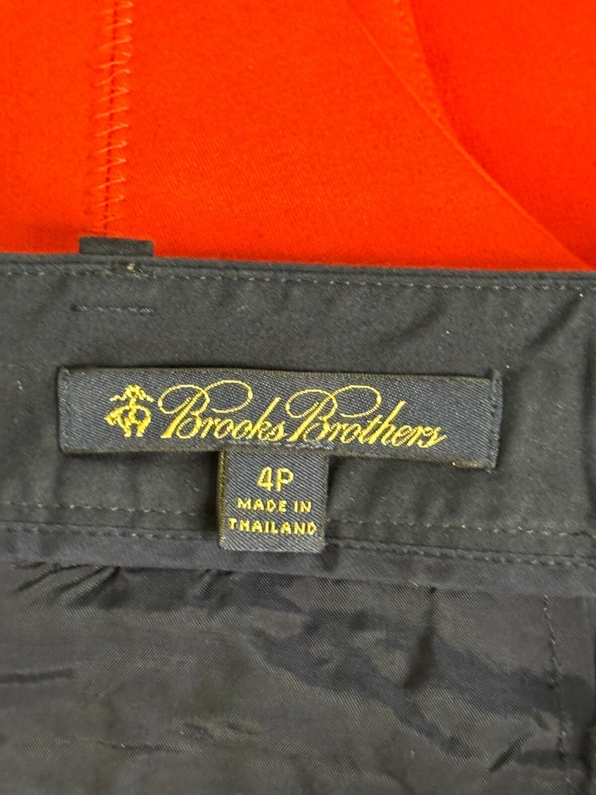 Brooks Brothers navy tailored cotton bermuda shorts 4P quiet luxury old money