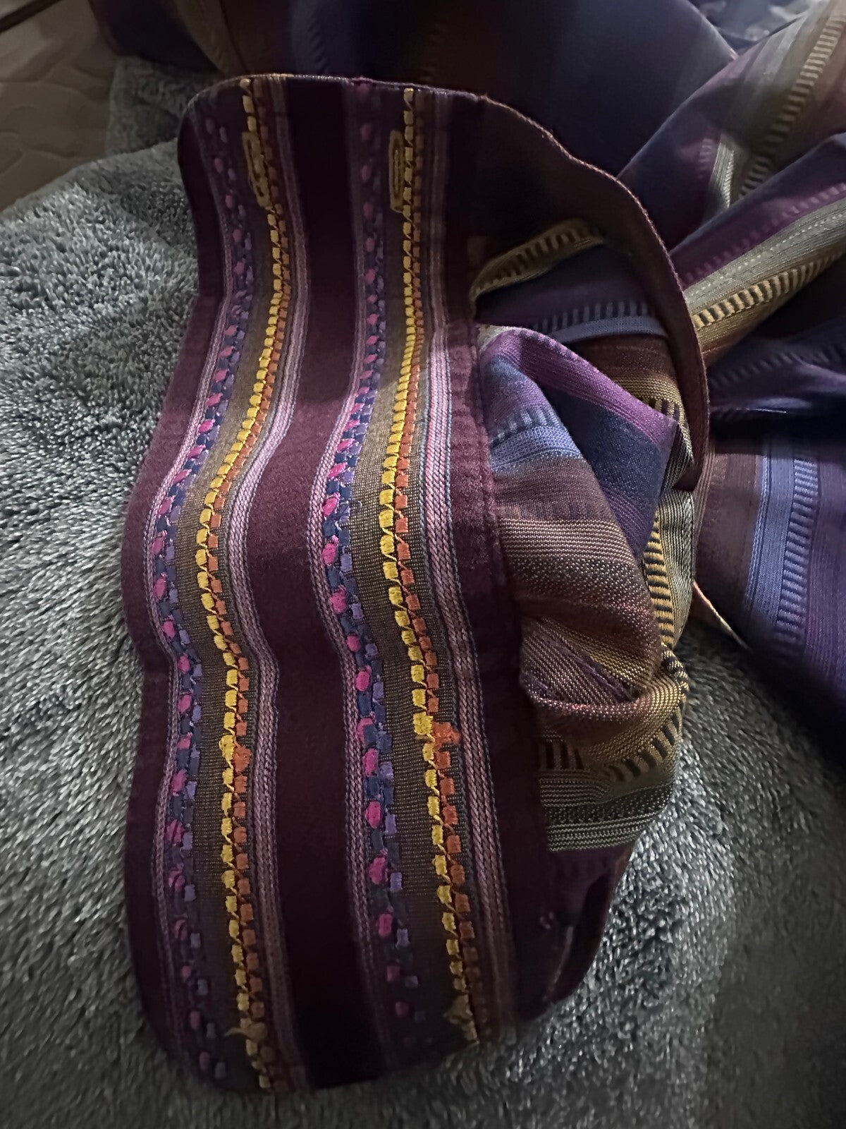 Robert Graham multicolored striped long sleeve cotton button-up shirt Large