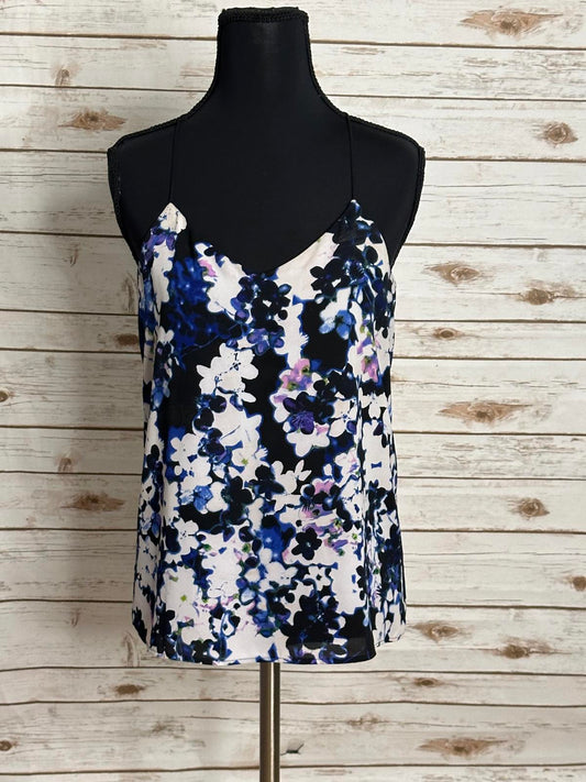 Express multicolored reversible chiffon floral camisole tank top Size XS