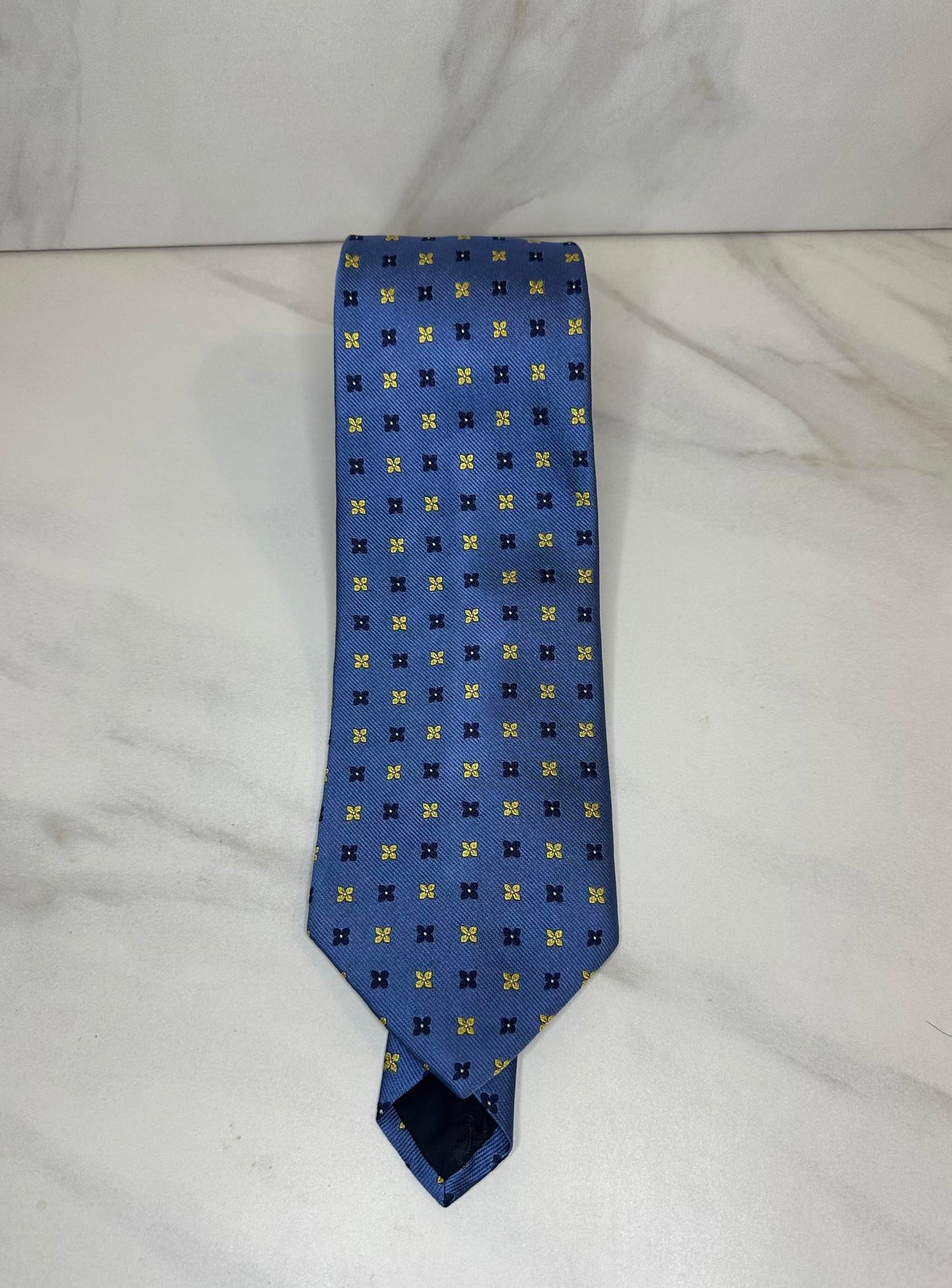 Brooks Brothers Maker light blue silk necktie
