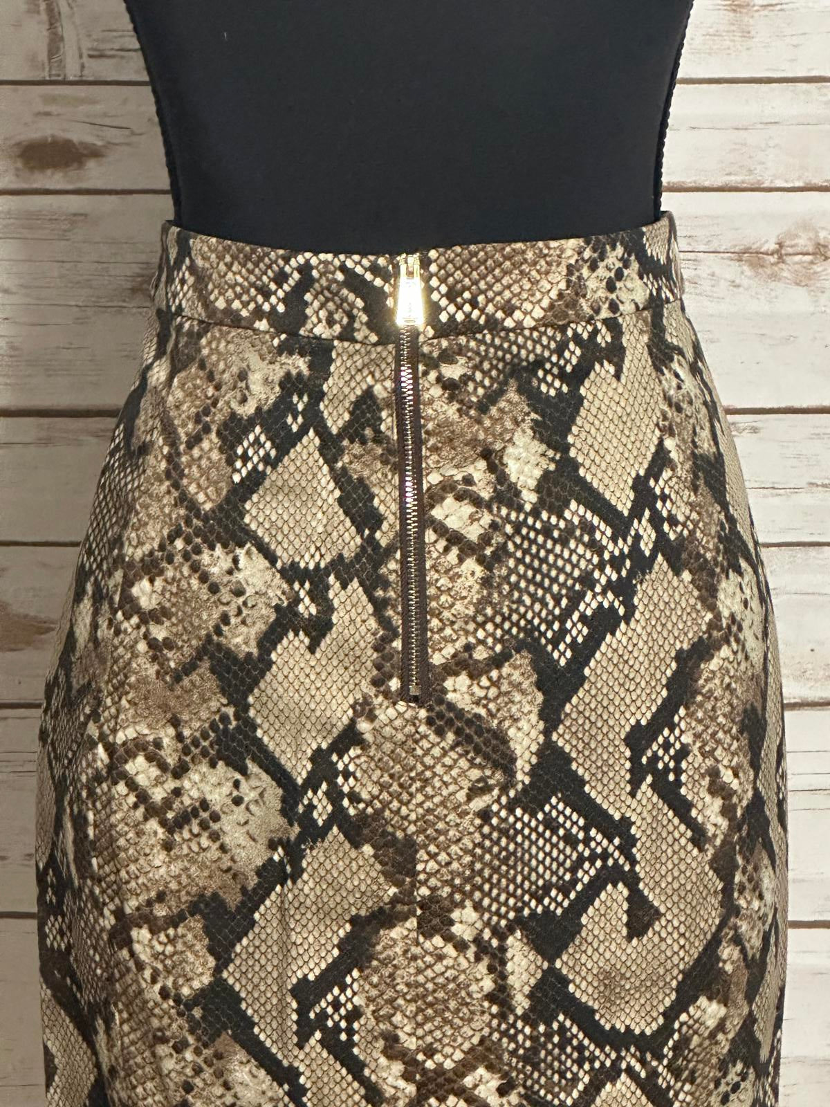 Altuzarra for Target classic office siren mob wife snakeskin pencil skirt Size 6