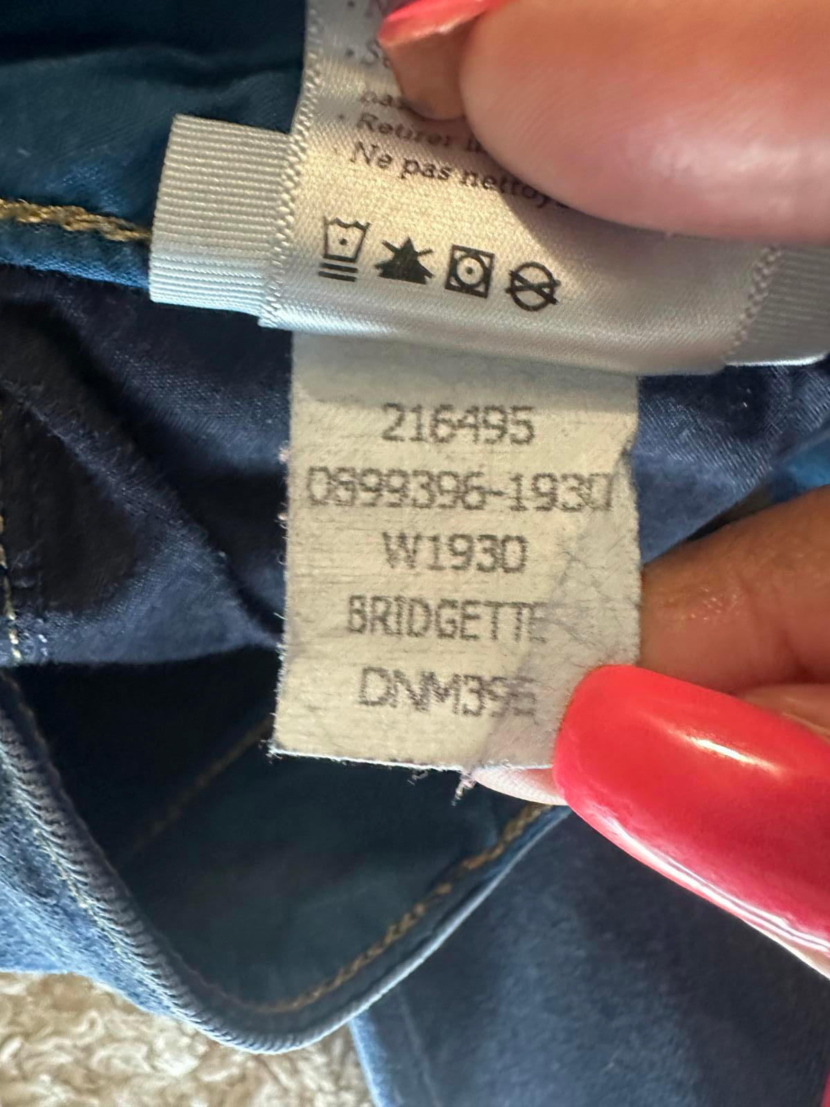 Paige Skyline Ankle Peg Y2K Bridgette medium wash modern skinny jeans Size 27