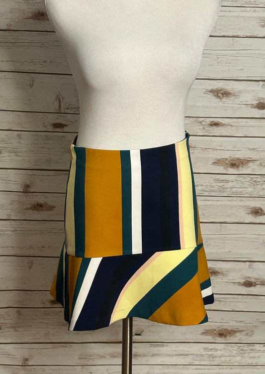 Zara Trafaluc multicolored mini skirt Size Medium