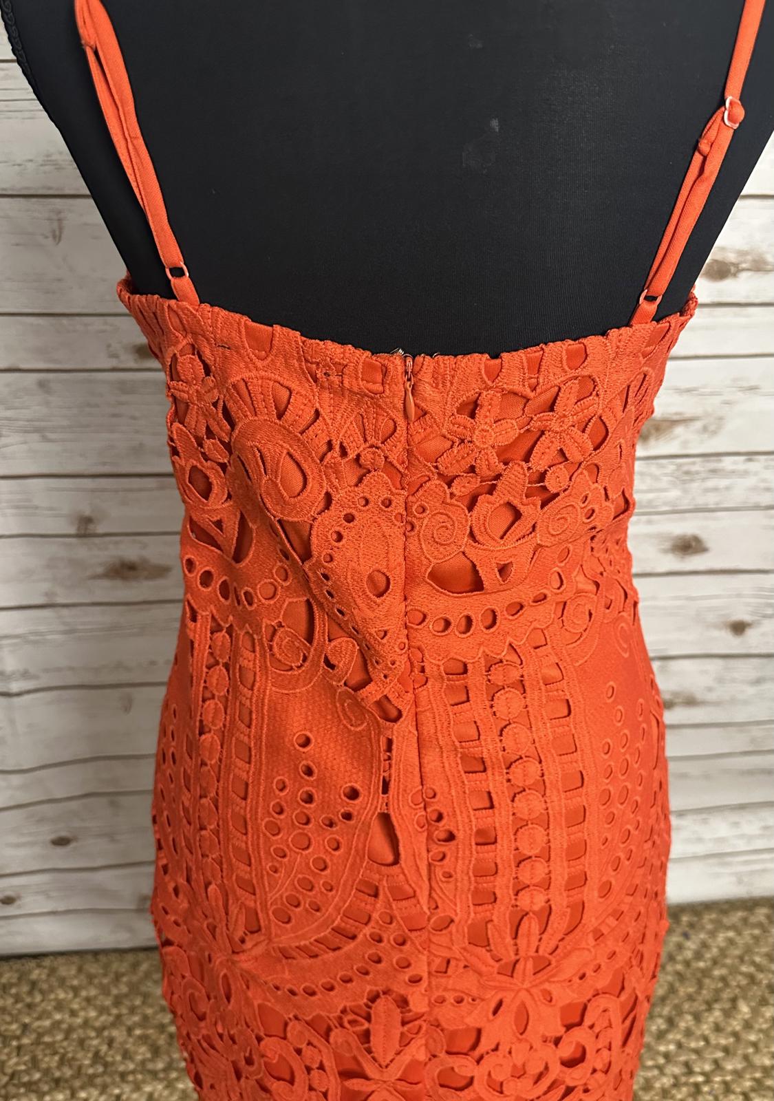 Lulus Perfect Love sleeveless lace sheath mini dress Size Small