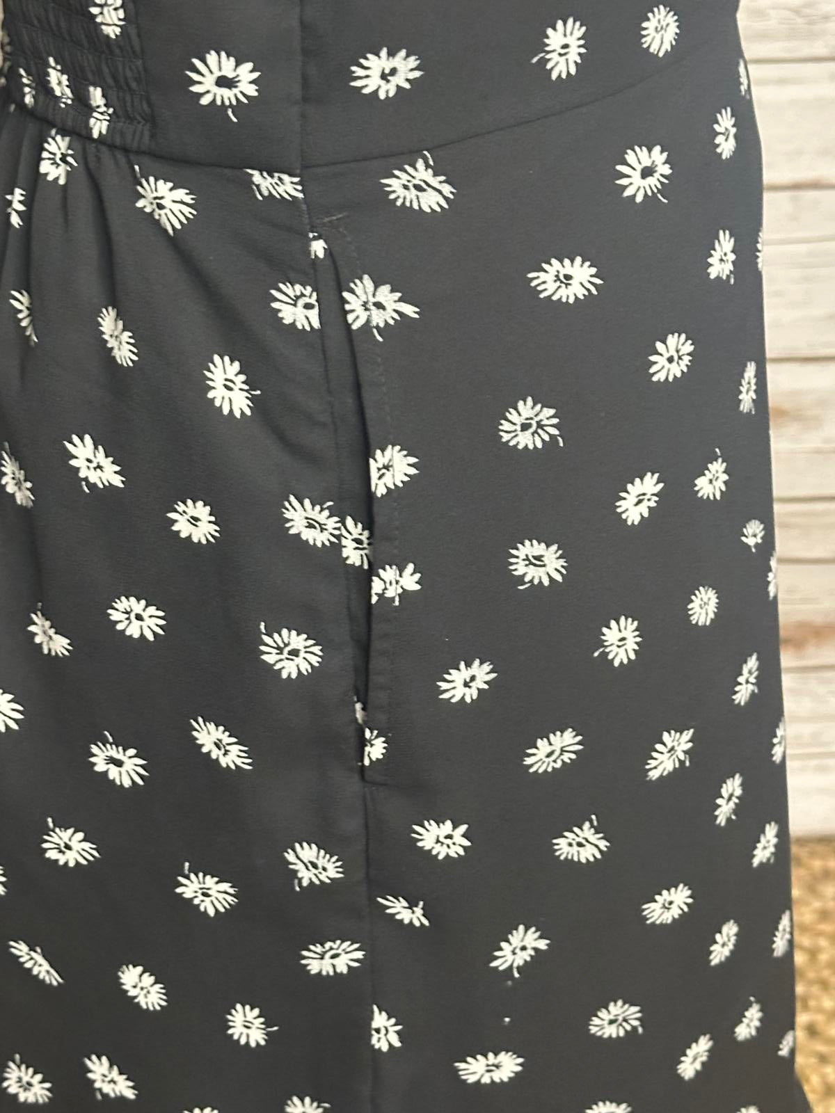 Abercrombie & Fitch Y2K floral spaghetti strap empire waist mini dress Size L