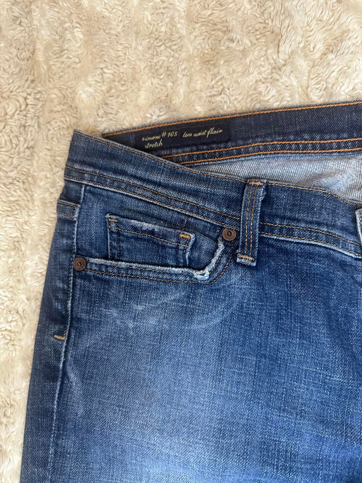 Citizens of Humanity Y2K Simone #105 medium wash low waist flare jeans Size 32