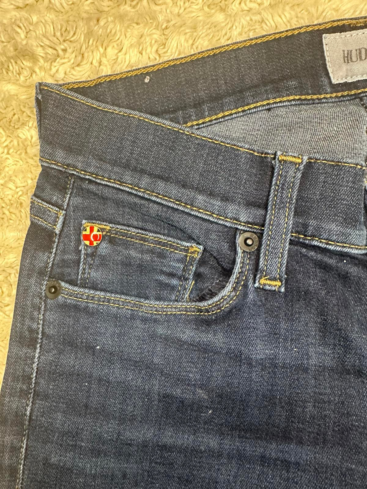 Hudson 'Krista' Super Skinny Crop jeans Size 25