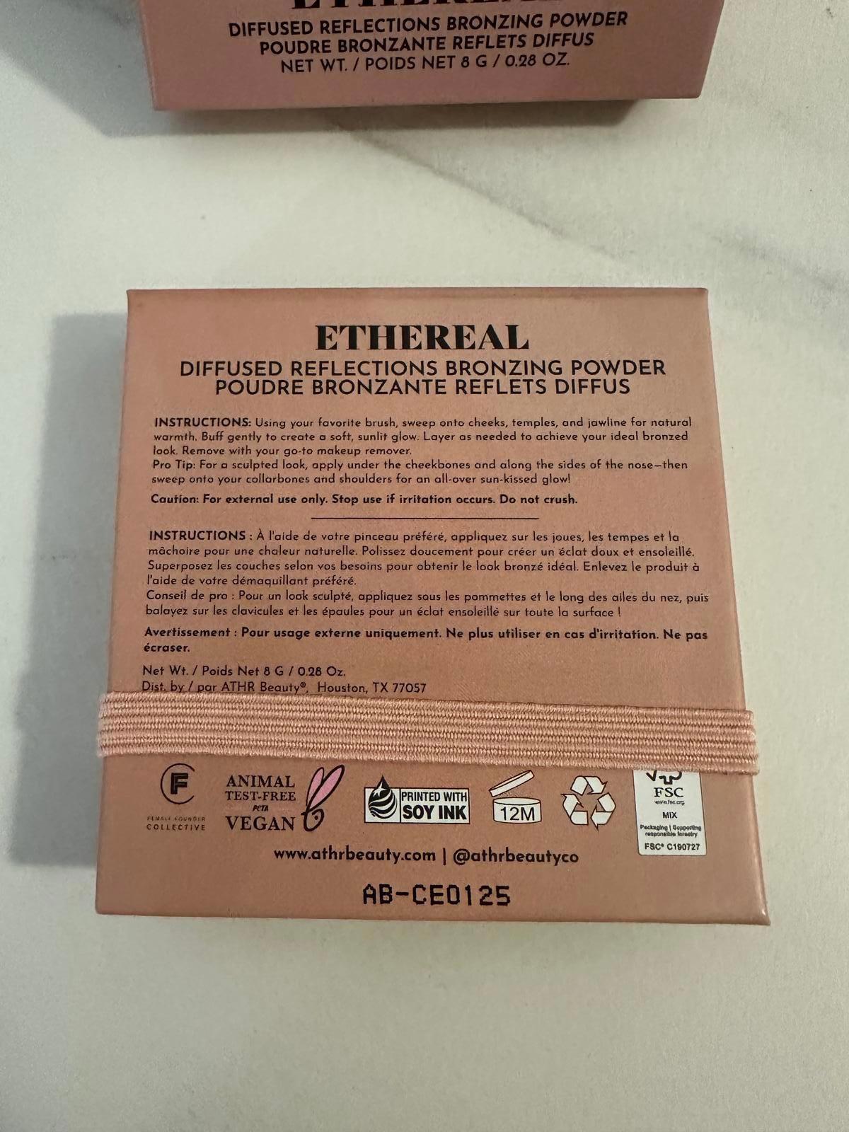 Athr Beauty Diffused Reflections Bronzing Powder - Ethereal