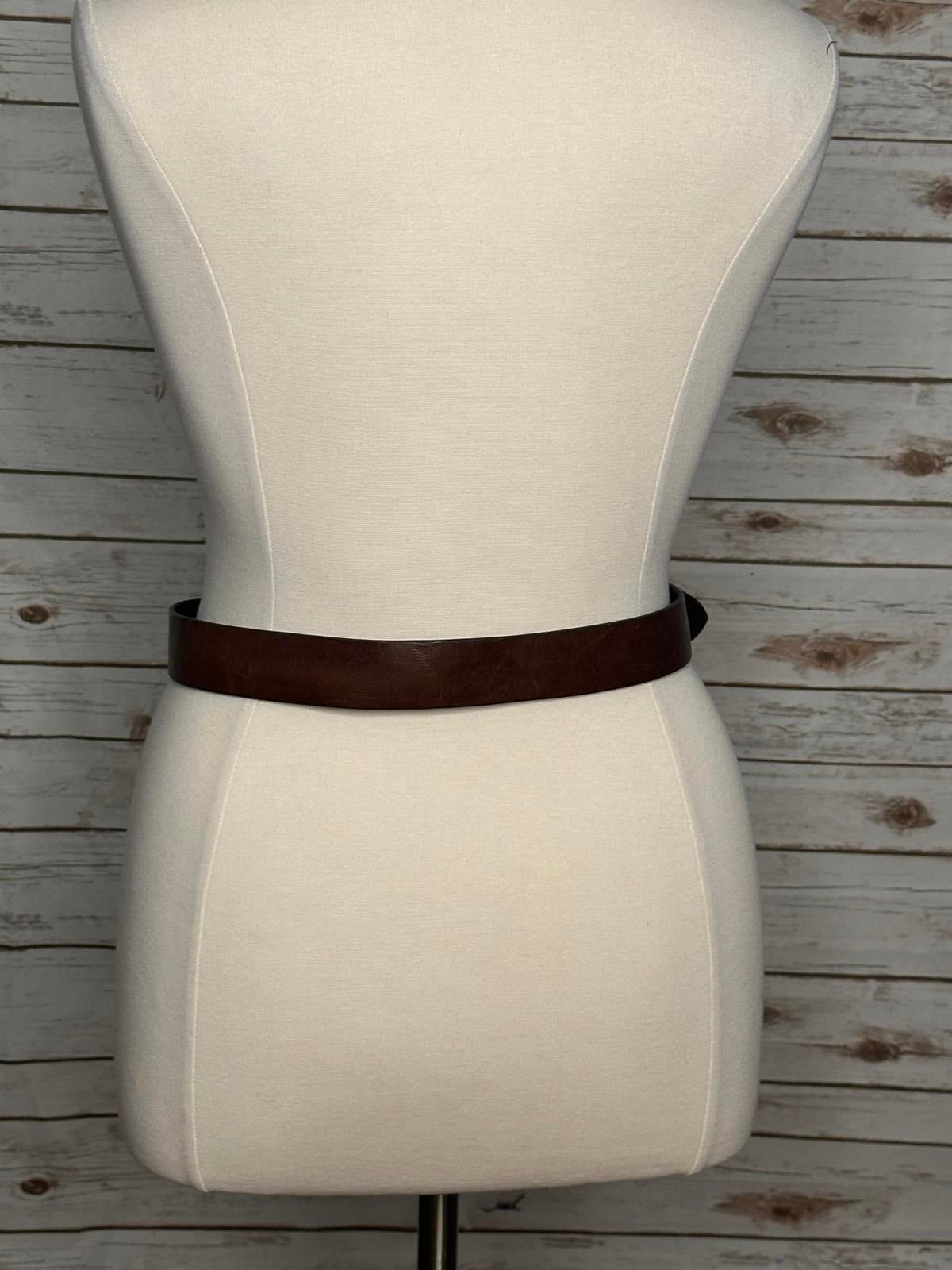 LL Bean Signature brown genuine leather belt Size 38/Large